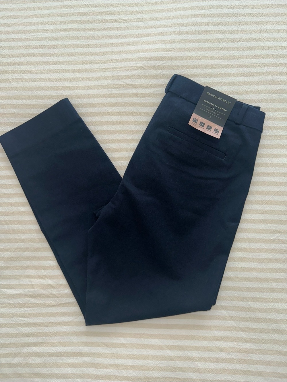 NWT Banana Republic Navy Modern Sloan Dress Pants